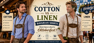 Cotton vs Linen Bavarian Shirts: Which Fabric Is Best for Oktoberfest