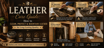Leather Care Guide: How to Clean Protect & Maintain Leather for Long-Lasting Quality