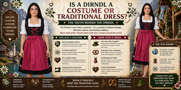 dirndl vs costume difference