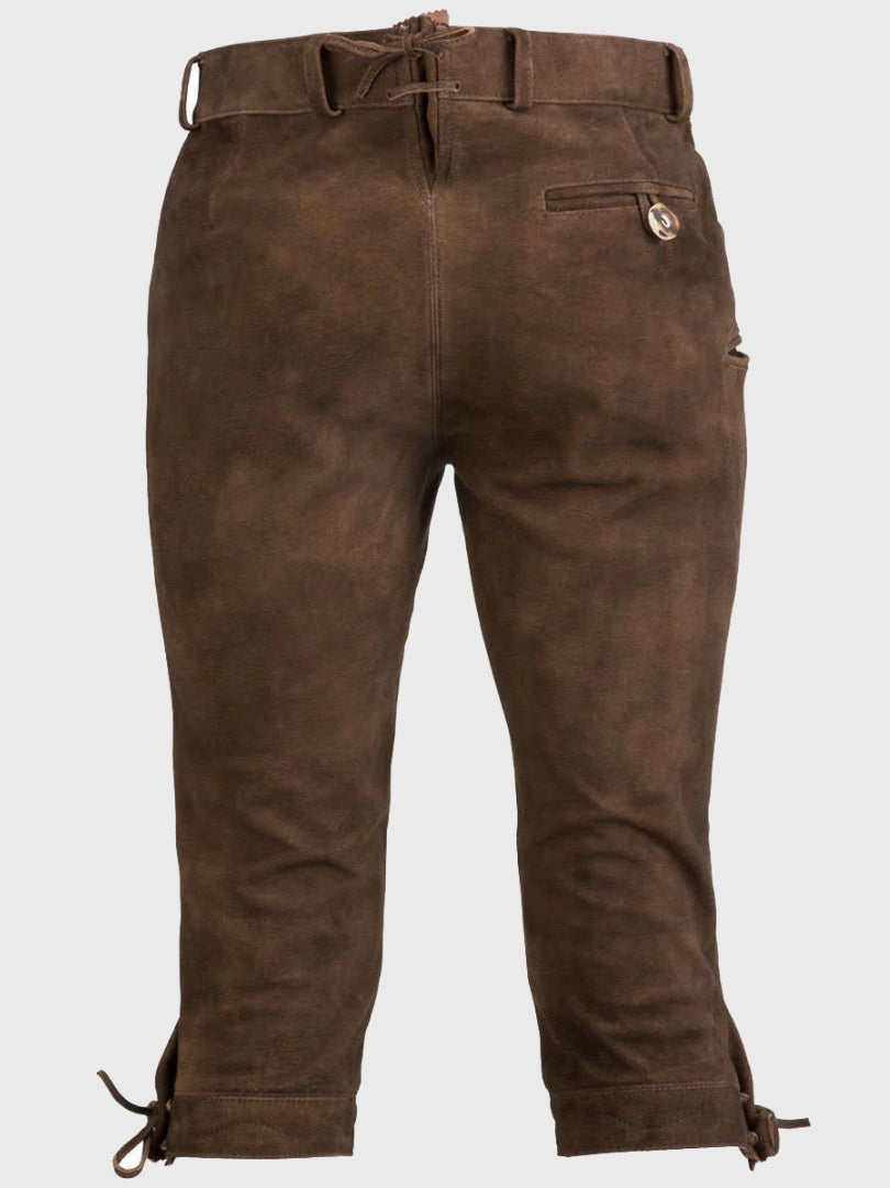 Authentic Bavarian Brown Bundhosen