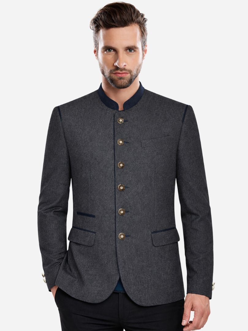 Authentic Bavarian Trachten Jacket Mens