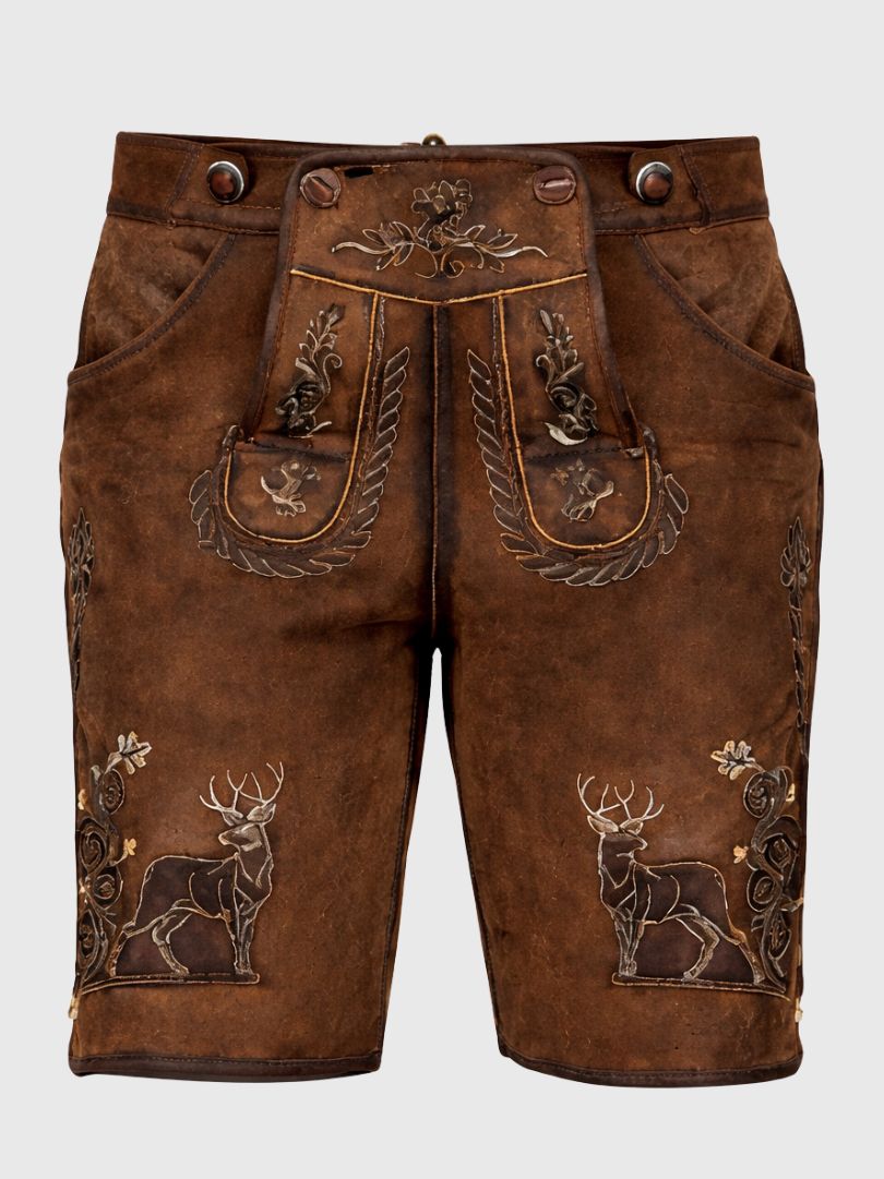 Authentic Oktoberfest Bavarian Lederhosen Mens