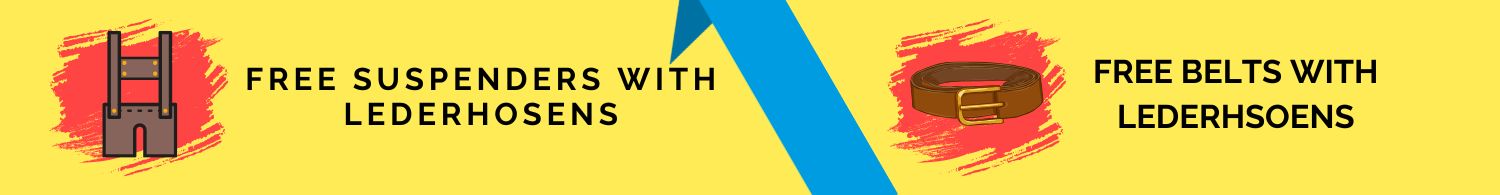 royal lederhosen free belt and suspender-banner image