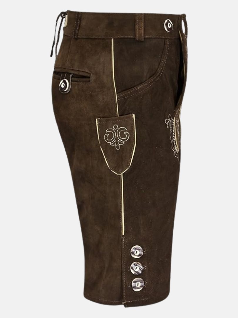 Brown lederhosen oktoberfest