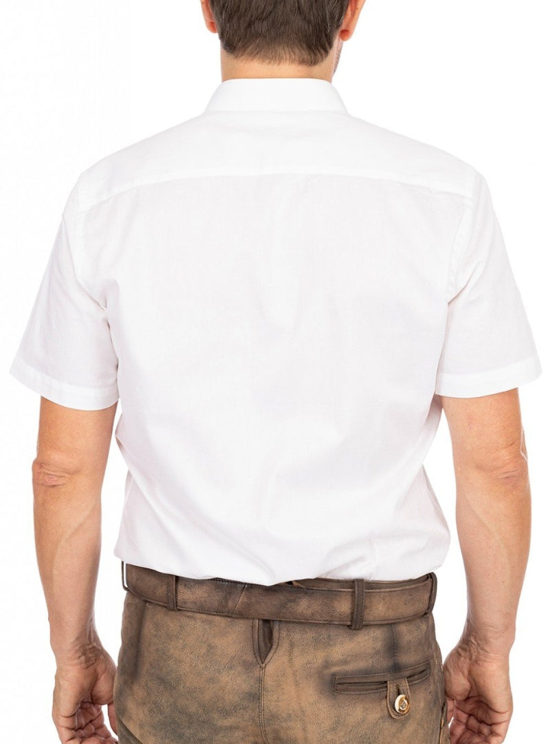 Classic White Oktoberfest Bavarian Trachten Shirt