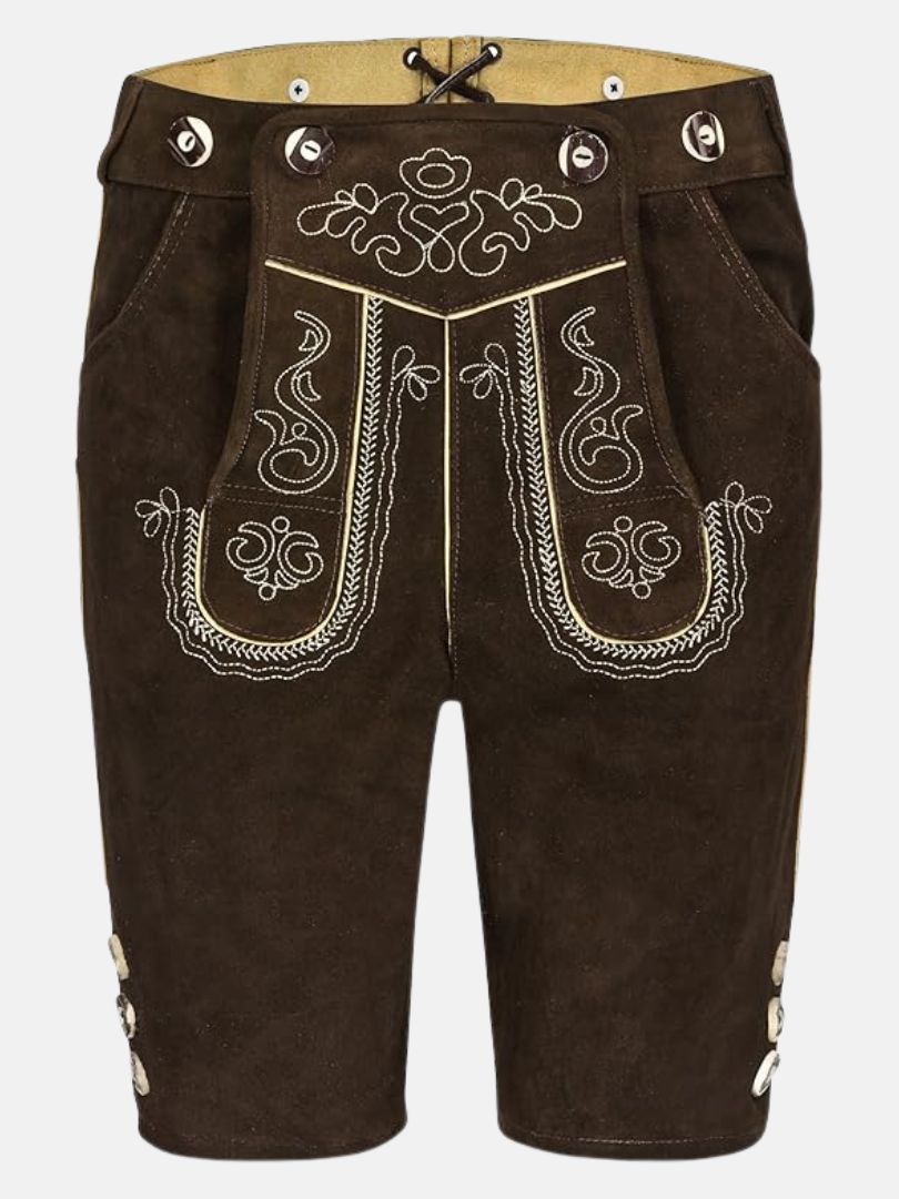 Brown lederhosen oktoberfest