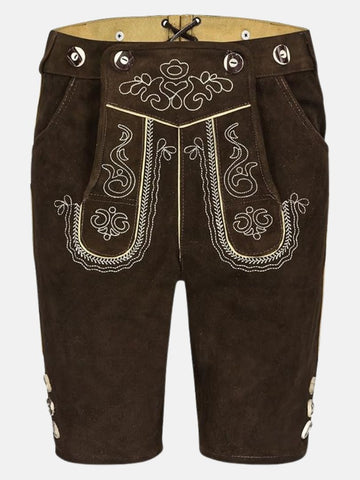 Brown lederhosen oktoberfest
