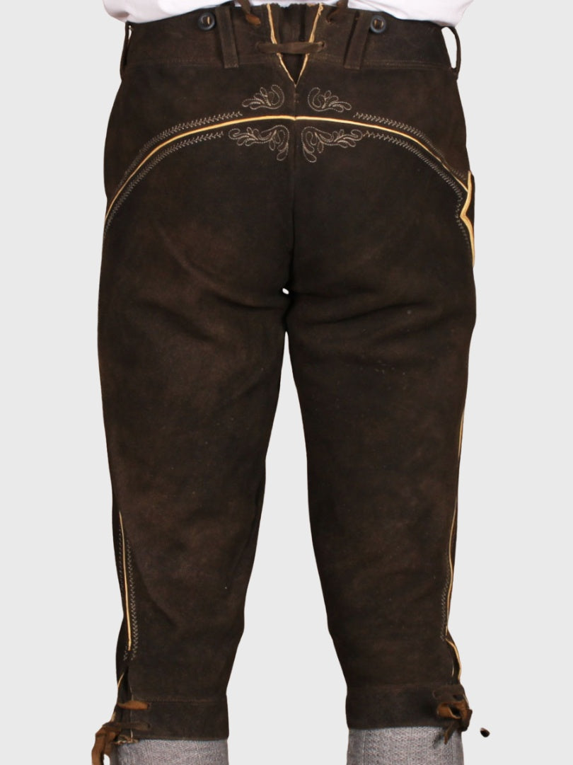 Oktoberfest Brown Leather Bundhosen