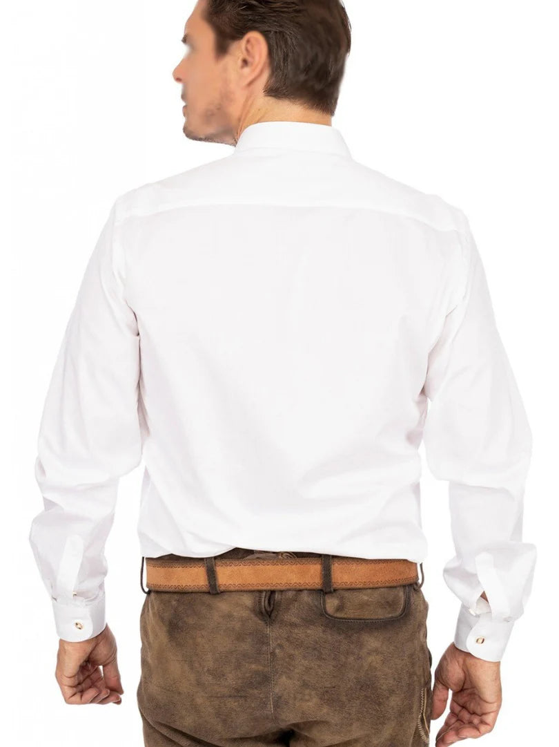 Mens Bavarian Lederhosen with Green Trachten Jacket