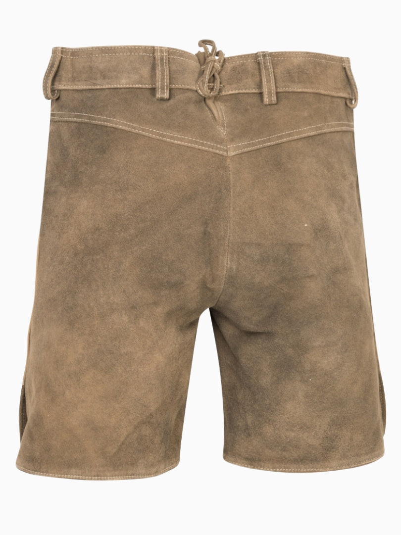  back Brown shorts on a white background
