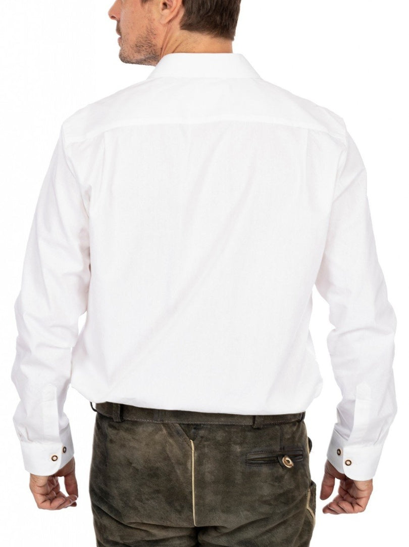 White Oktoberfest Shirt For Men