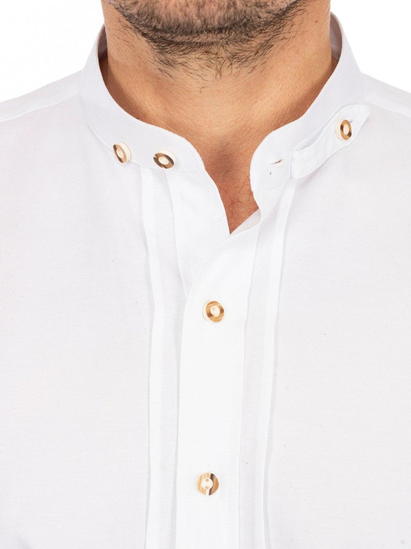 Trachten Shirts white