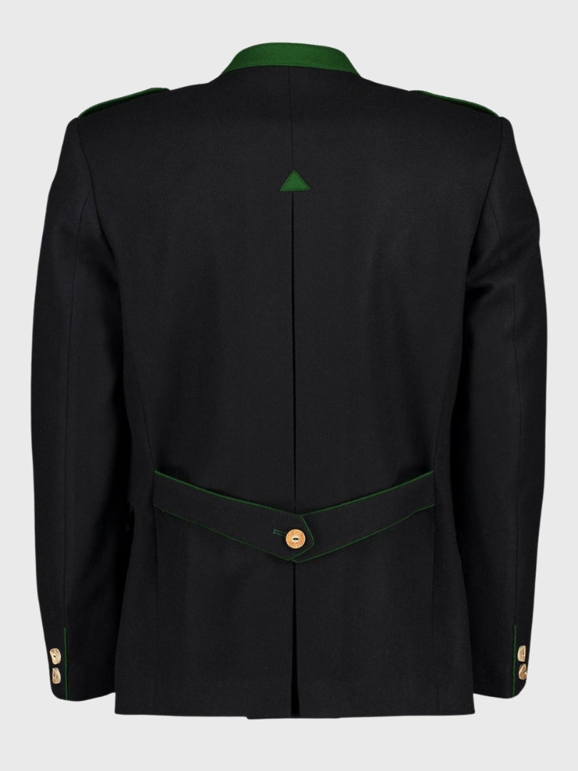 Traditional Black Wool Trachten Jacket