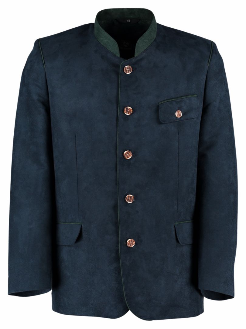 Mens Bavarian Trachten Suede Jacket