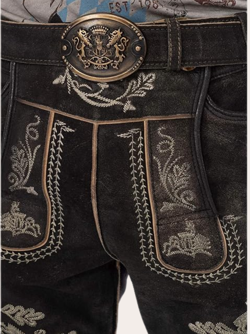 Vintage German lederhosen shorts