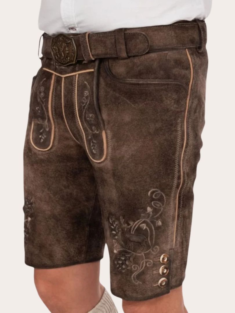 lederhosen men munich