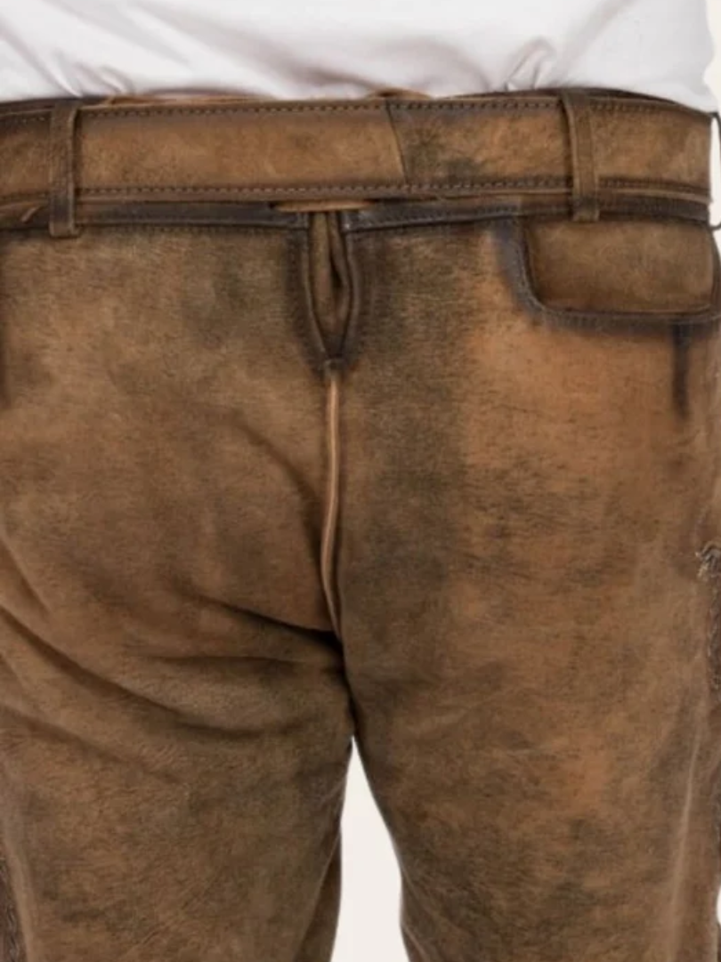 traditional lederhosen men
